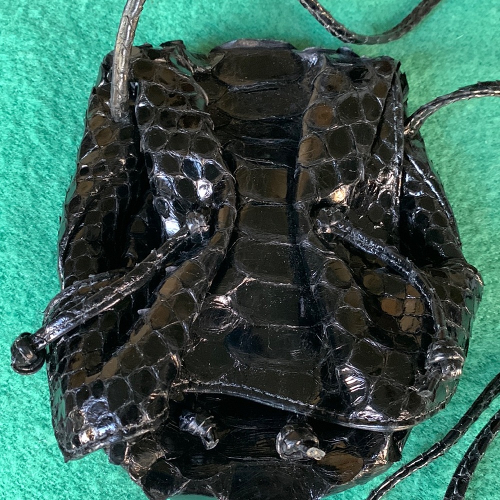 Vintage Carlos Falchi Snakeskin Crossbody